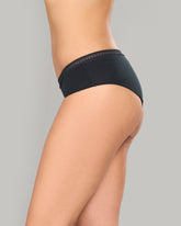 LA SENZA ESSENTIALS HIPSTER WITH ELEMENTAL TRIM BLACK / S
